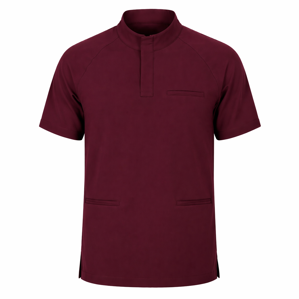 RUIX Core mock neck zip scrub top with Utility cargo pant scrub set fo men