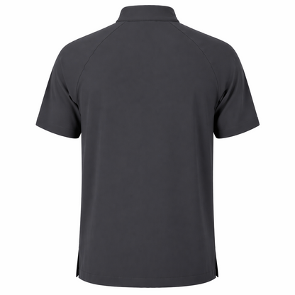 RUIX Core mock neck zip scrub top with Utility cargo pant scrub set fo men