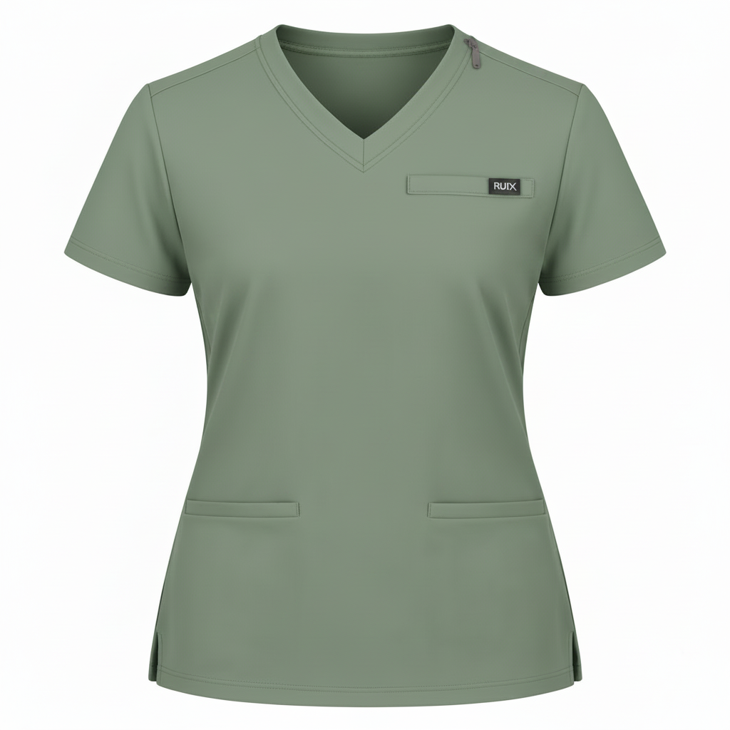 RUIX TURBFit- Airmesh Scrub top with Core Regular pant Scrub Set for Men