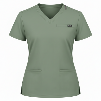 RUIX TURBFit- Airmesh Scrub top with Core Regular pant Scrub Set for Men