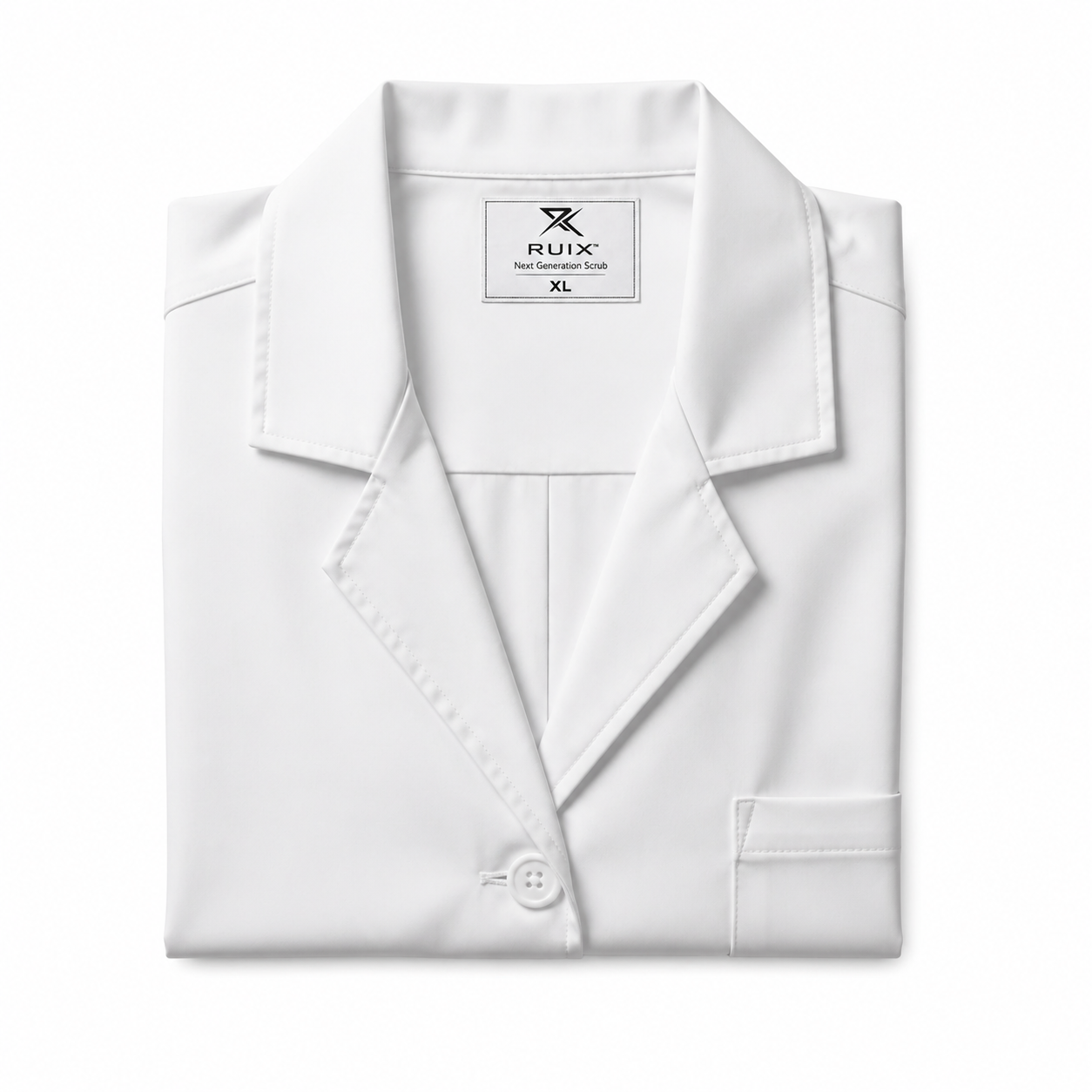 RUIX Everyday Clinical Coat – Half Sleeve,welt Pocket