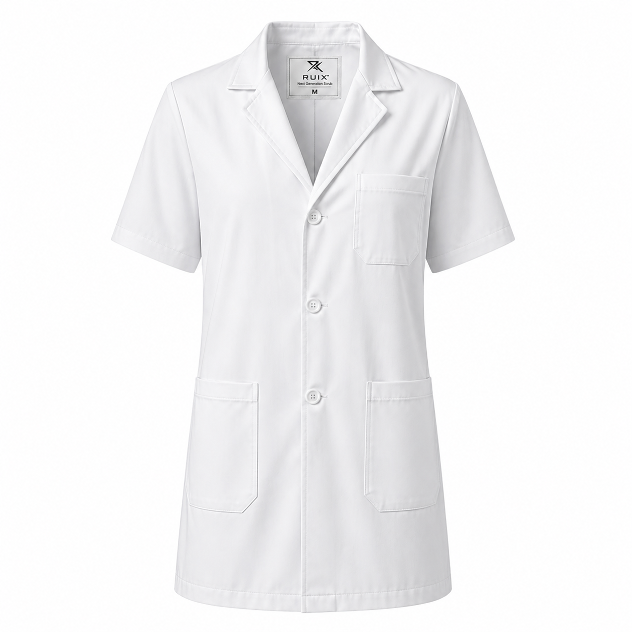 RUIX Everyday Clinical Coat – Half Sleeve , patch pocket