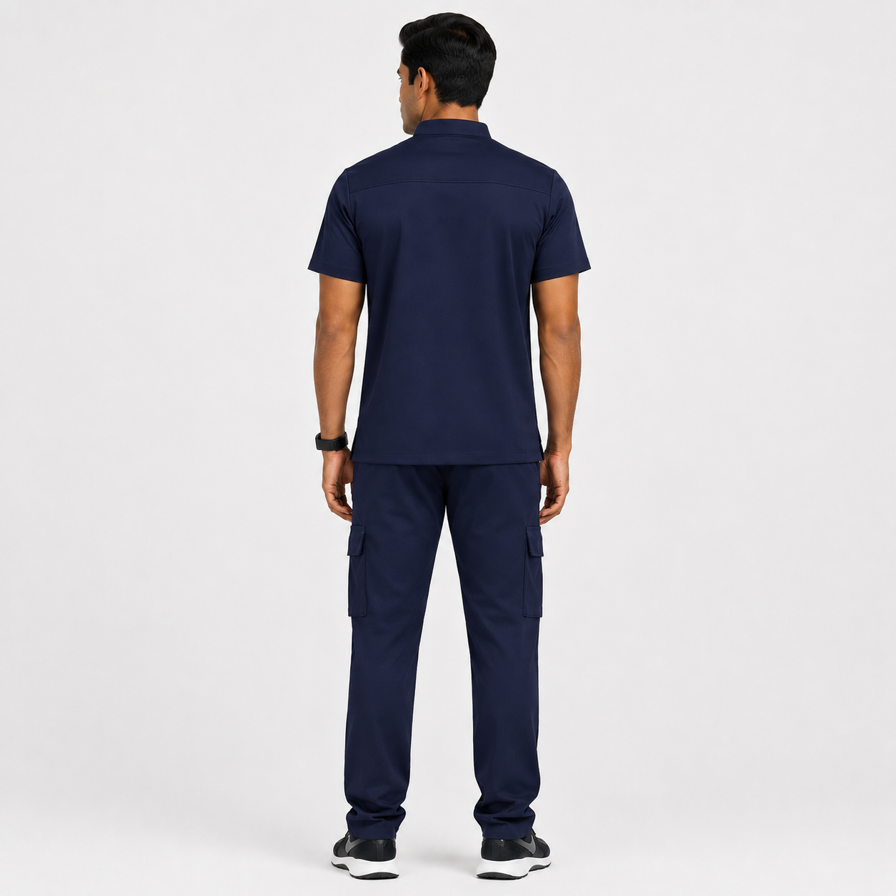 RUIX Form Mandarin top with Utility Cargo Pant Set for Men