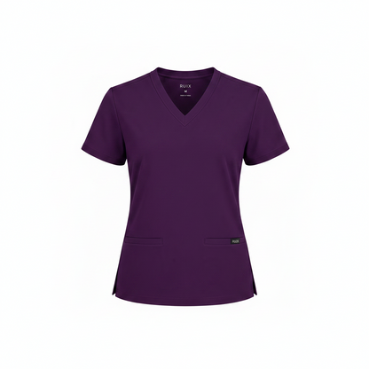 RUIX  V-Neck Top with Regular pant Scrub Set For Men
