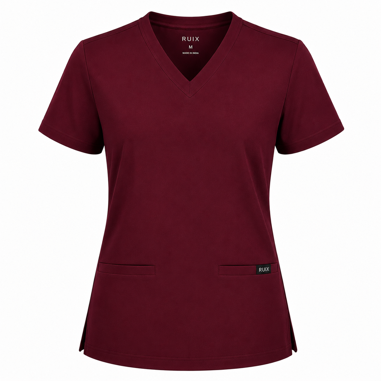RUIX  V-Neck Top with Regular pant Scrub Set For Men