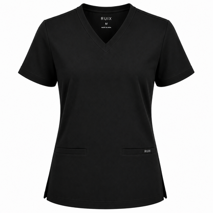 RUIX  V-Neck Top with Regular pant Scrub Set For Men