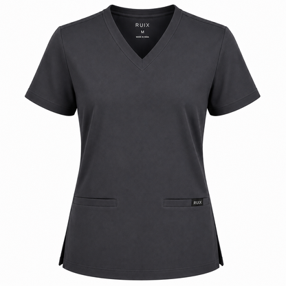 RUIX  V-Neck Top with Regular pant Scrub Set For Men