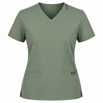 RUIX TURBFit V- neck Scrub top with Core Regular Pant Set for Men