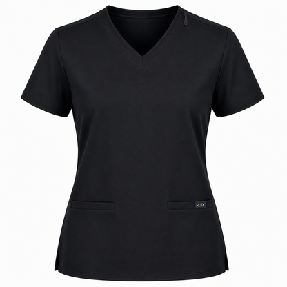 RUIX TURBFit V- neck Scrub top with Core Regular Pant Set for Men