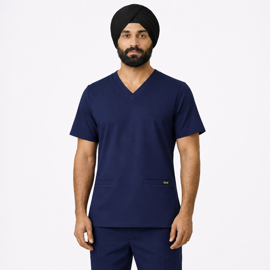 RUIX TURBFit v-neck Scrub top for Men