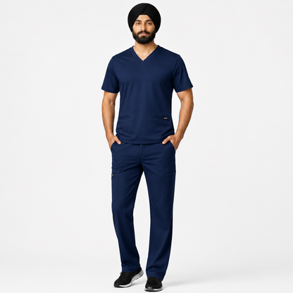 RUIX TURBFit v-neck Scrub top for Men
