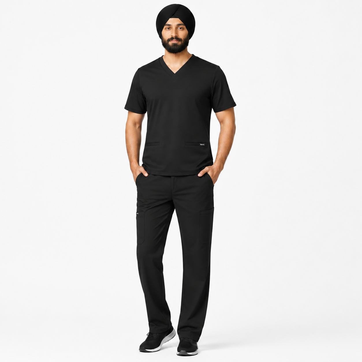 RUIX TURBFit v-neck Scrub top for Men
