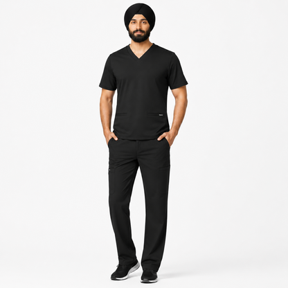 RUIX TURBFit v-neck Scrub top for Men