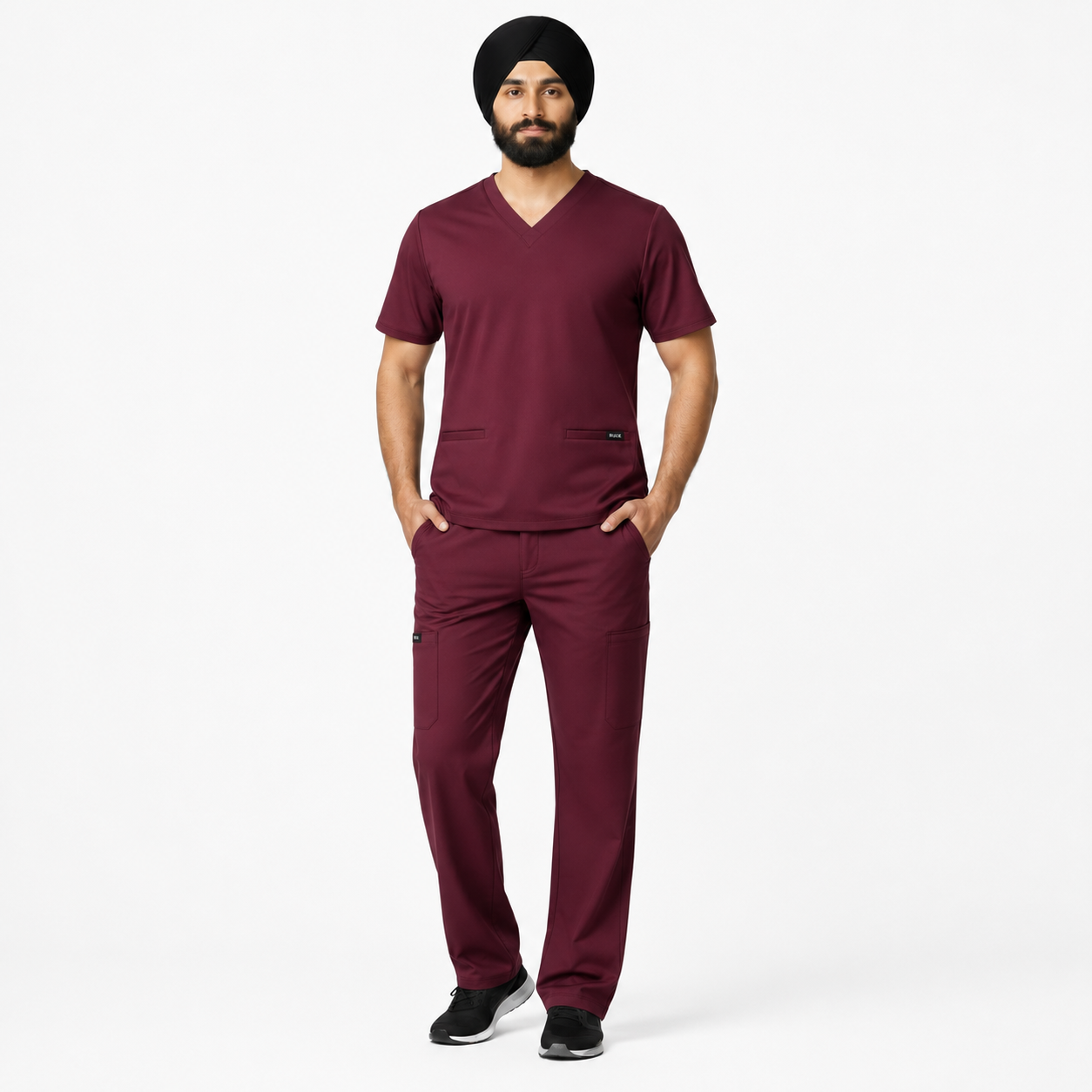 RUIX TURBFit v-neck Scrub top for Men