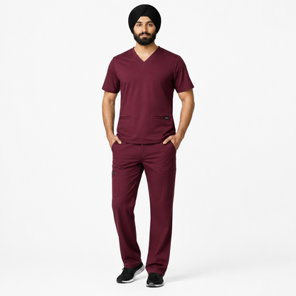 RUIX TURBFit v-neck Scrub top for Men