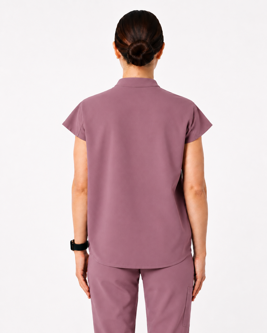 RUIX Signature cap sleeve with Flare™ pant scrub set for women