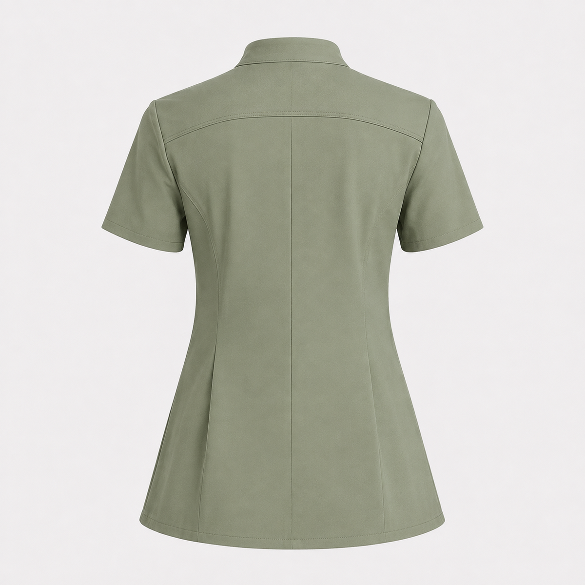 RUIX  Mandarin scrub top with Regular pant scrub set for women