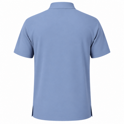 RUIX Mock Neck Zip Scrub top With Regular pant Scrub Set for Men
