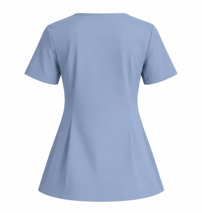 RUIX V-neck with Flare™ pant scrub set for women