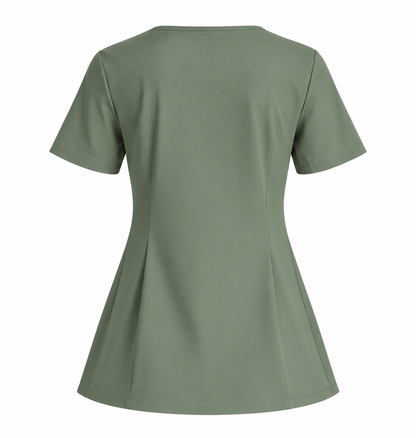 RUIX V-neck with Flare™ pant scrub set for women