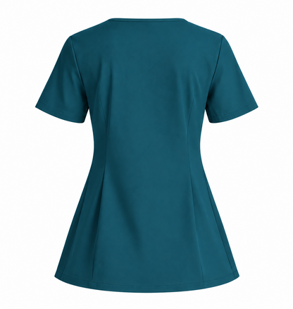 RUIX V-neck with Flare™ pant scrub set for women