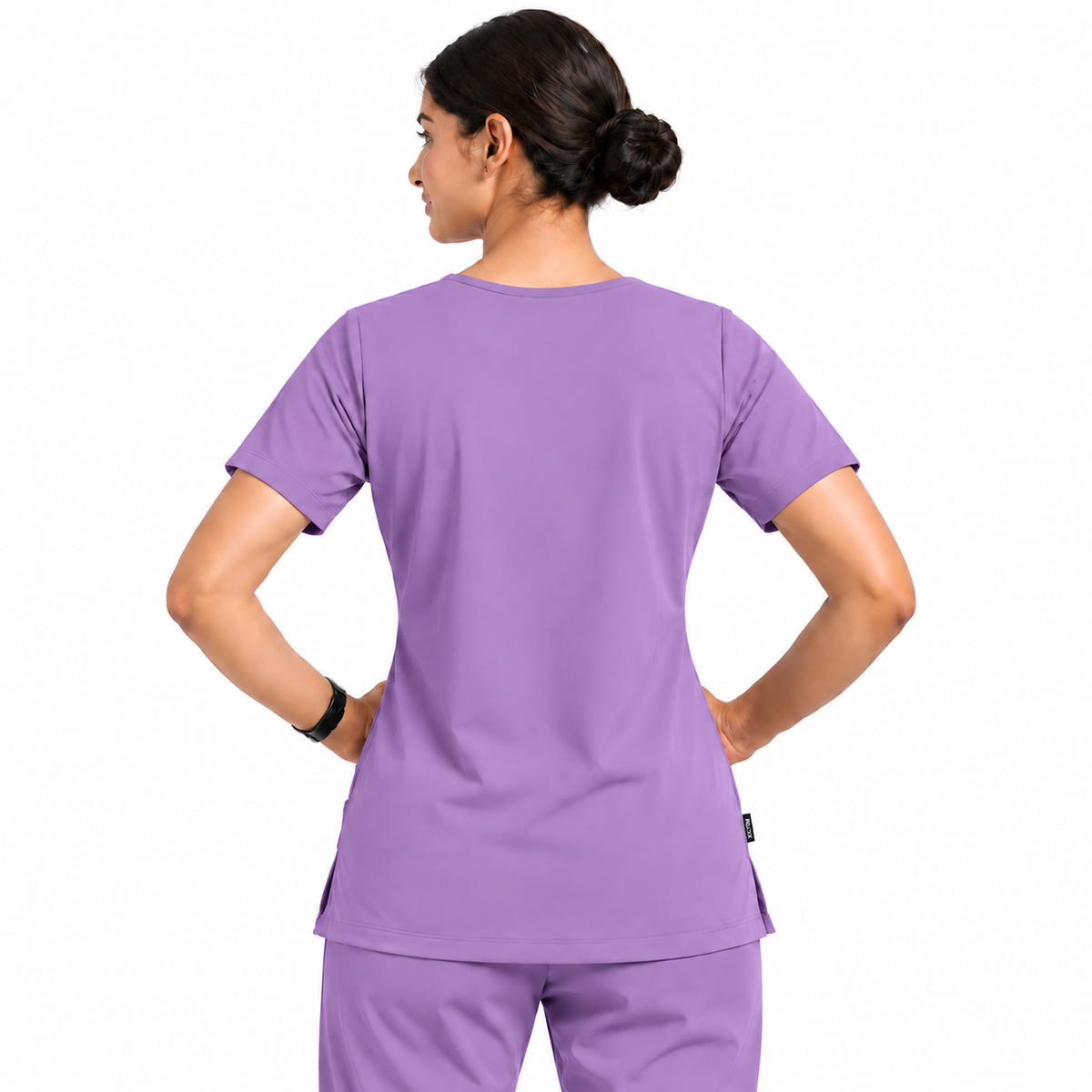 RUIX V-neck with Flare™ pant scrub set for women