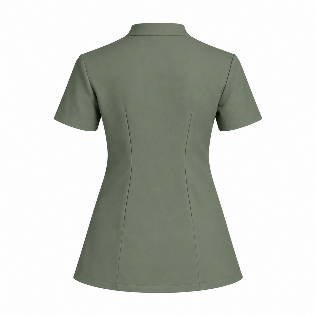 RUIX  Mandarin scrub top with Regular pant scrub set for women