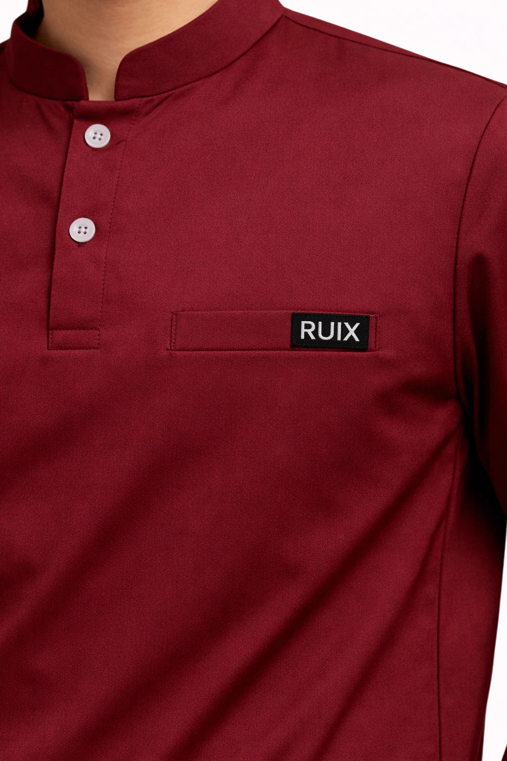 RUIX Form Mandarin Collar with Core Regular Pant Set for men