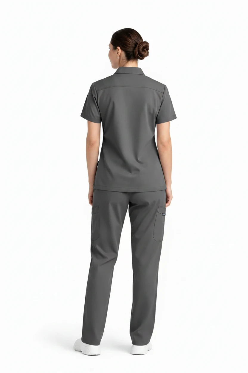 RUIX Sculpt Mock neck Zip with Core regular pant for Women