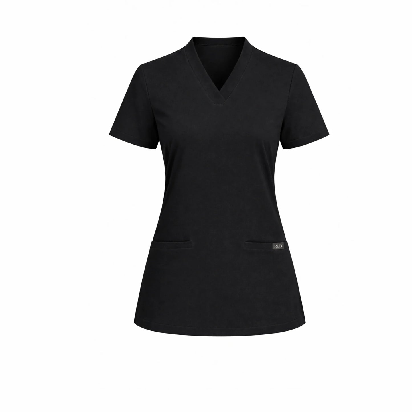 RUIX Sculpt V-Neck With Utility Cargo Pant Scrub Set For Women, 2 Pockets