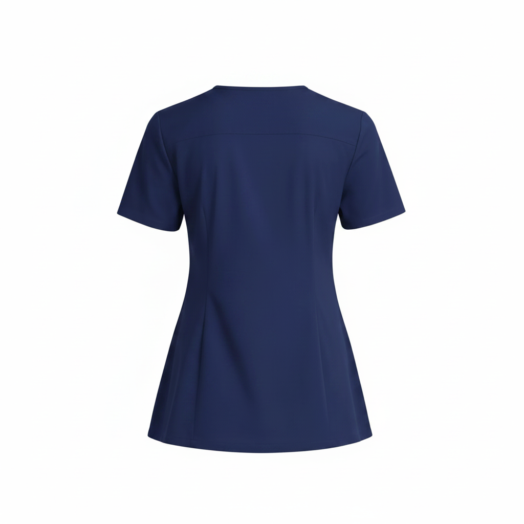 RUIX Sculpt V-Neck with Core Regular Pant Scrub Set for Women, 2 Pocket