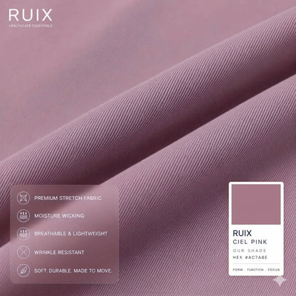 RUIX NOVA V-Neck Scrub Top For Women