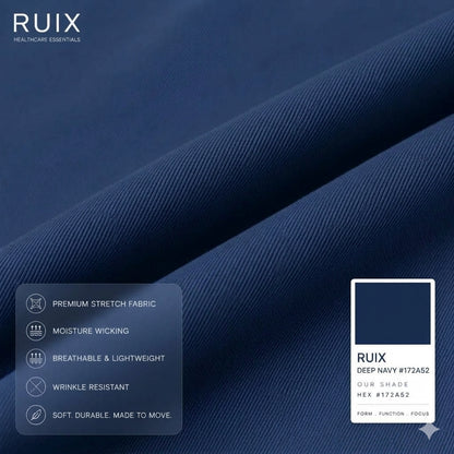 RUIX NOVA V-Neck Scrub Top For Women